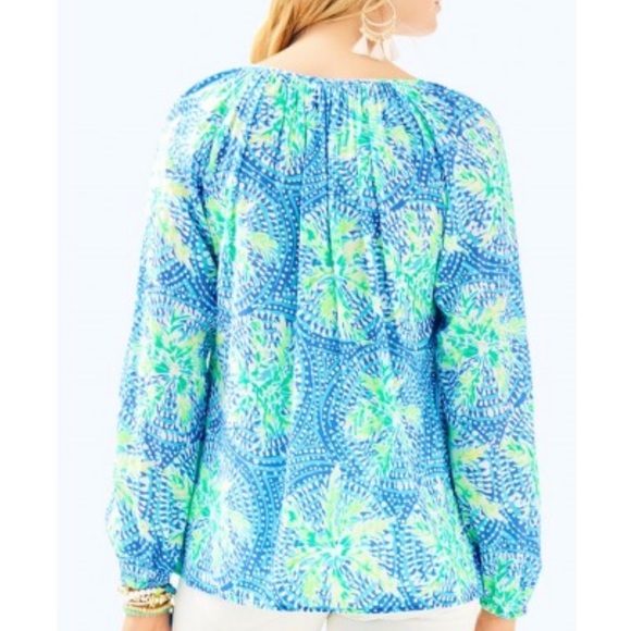 Lilly Pulitzer Willa Top - Picture 4 of 6